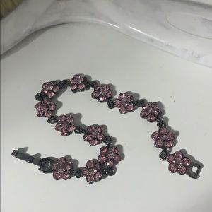 Pink jewel bracelet